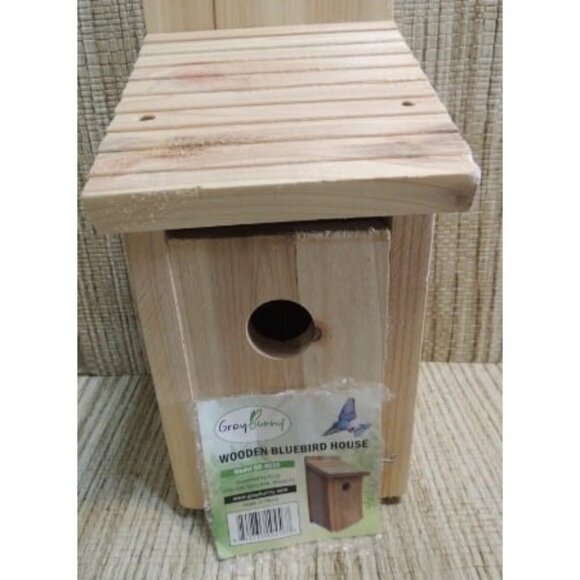 Other - New Cedar Wood Bird House - Predator-Proof Bird Houses for Outside with 1 3/8"